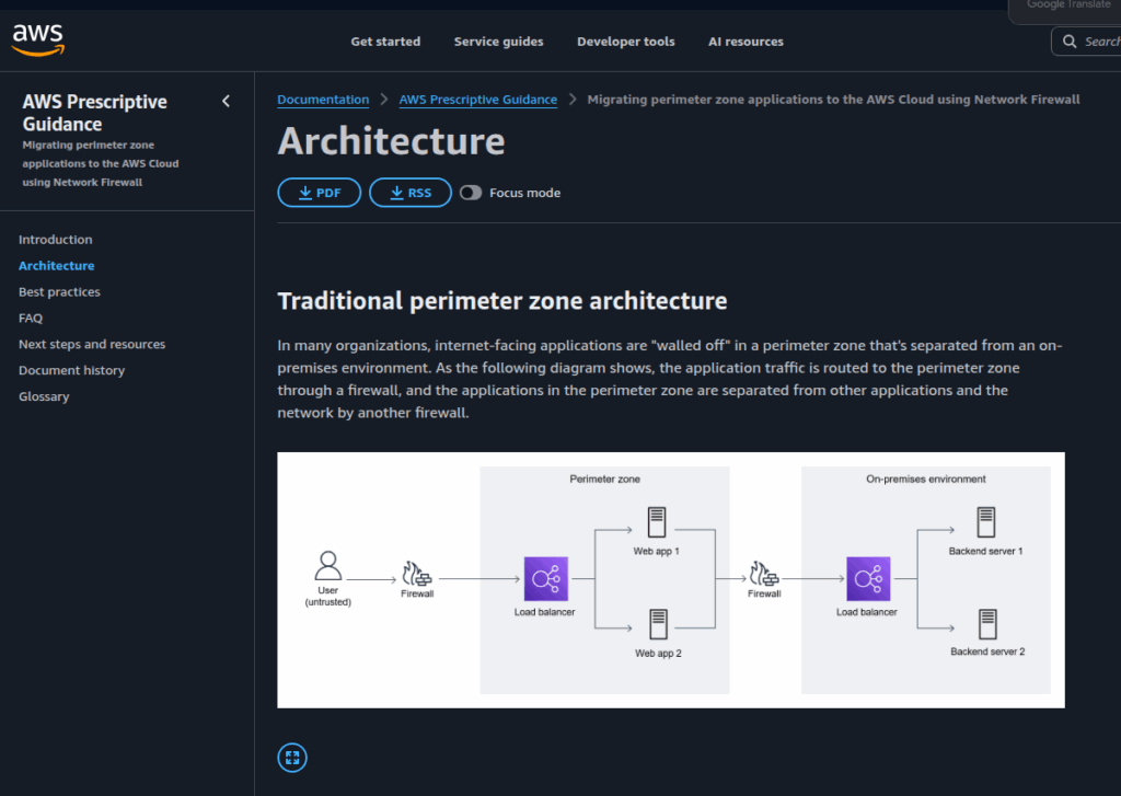 네트워크 설계, AWS 네트워크 아키텍쳐